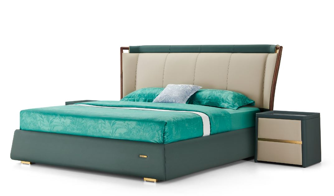 غرفة نوم كارينا باللون الأخضر