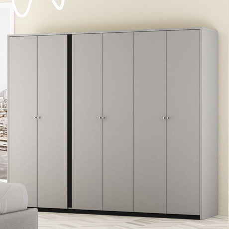 دولاب جراون باللون الرمادي - High Point