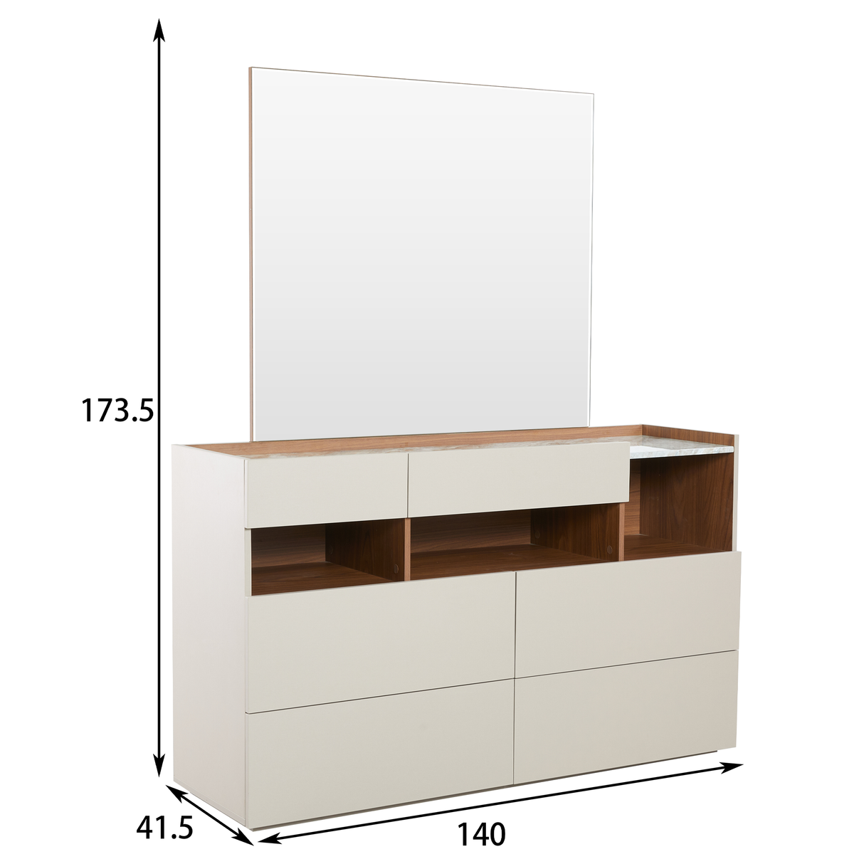 تسريحة سافينا باللون الأبيض