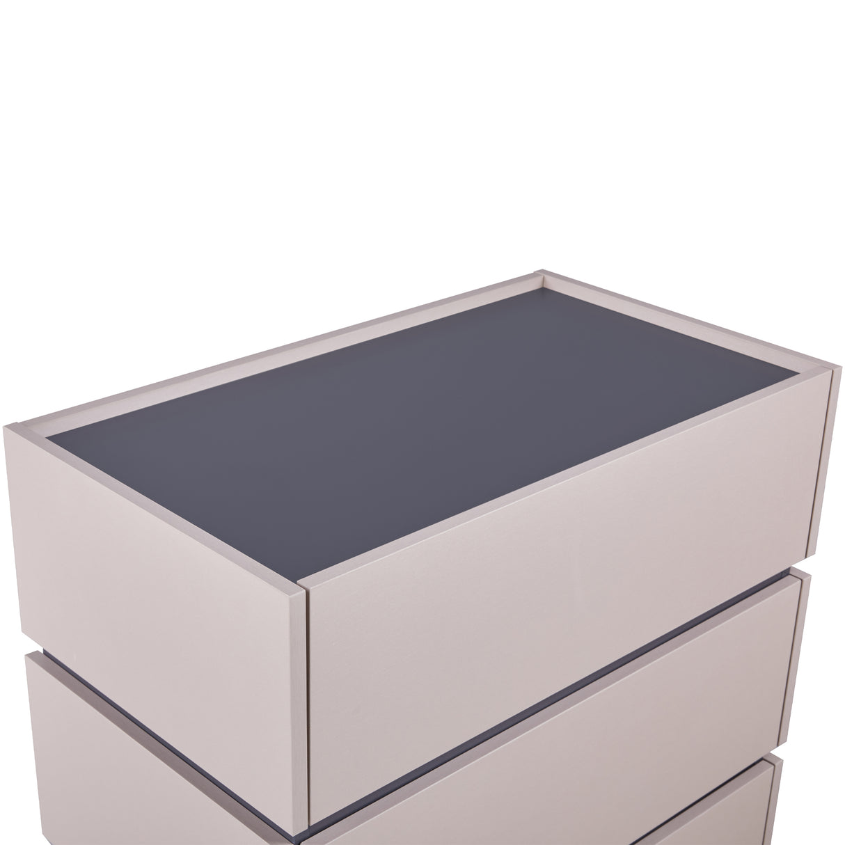 وحدة أدراج أمارا باللون الرمادي الفاتح