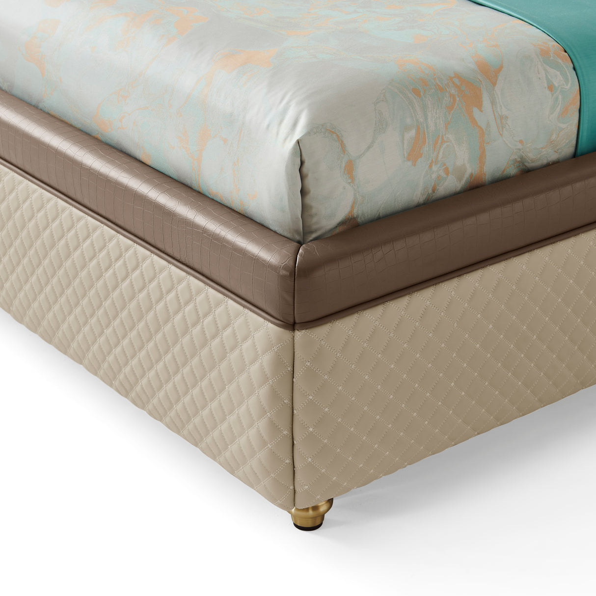 غرفة نوم نولا باللون البني