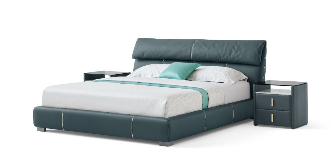 غرفة نوم ريانا باللون الأخضر