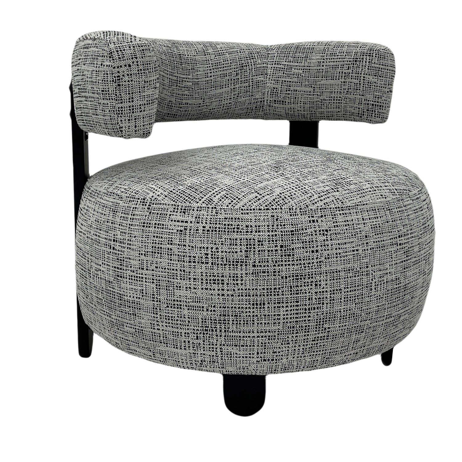 كنب لوريسا فردي باللون الرمادي