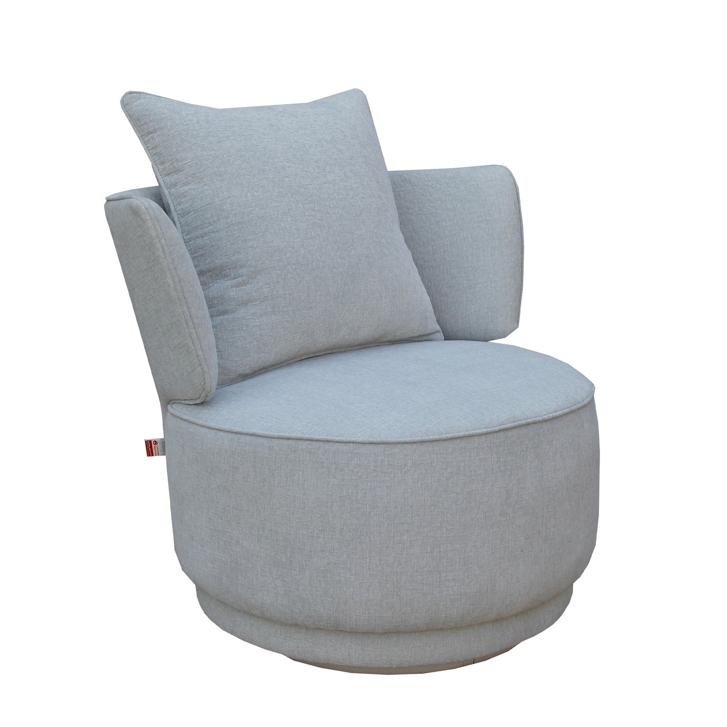 كنب فردي نوريلين باللون الرمادي