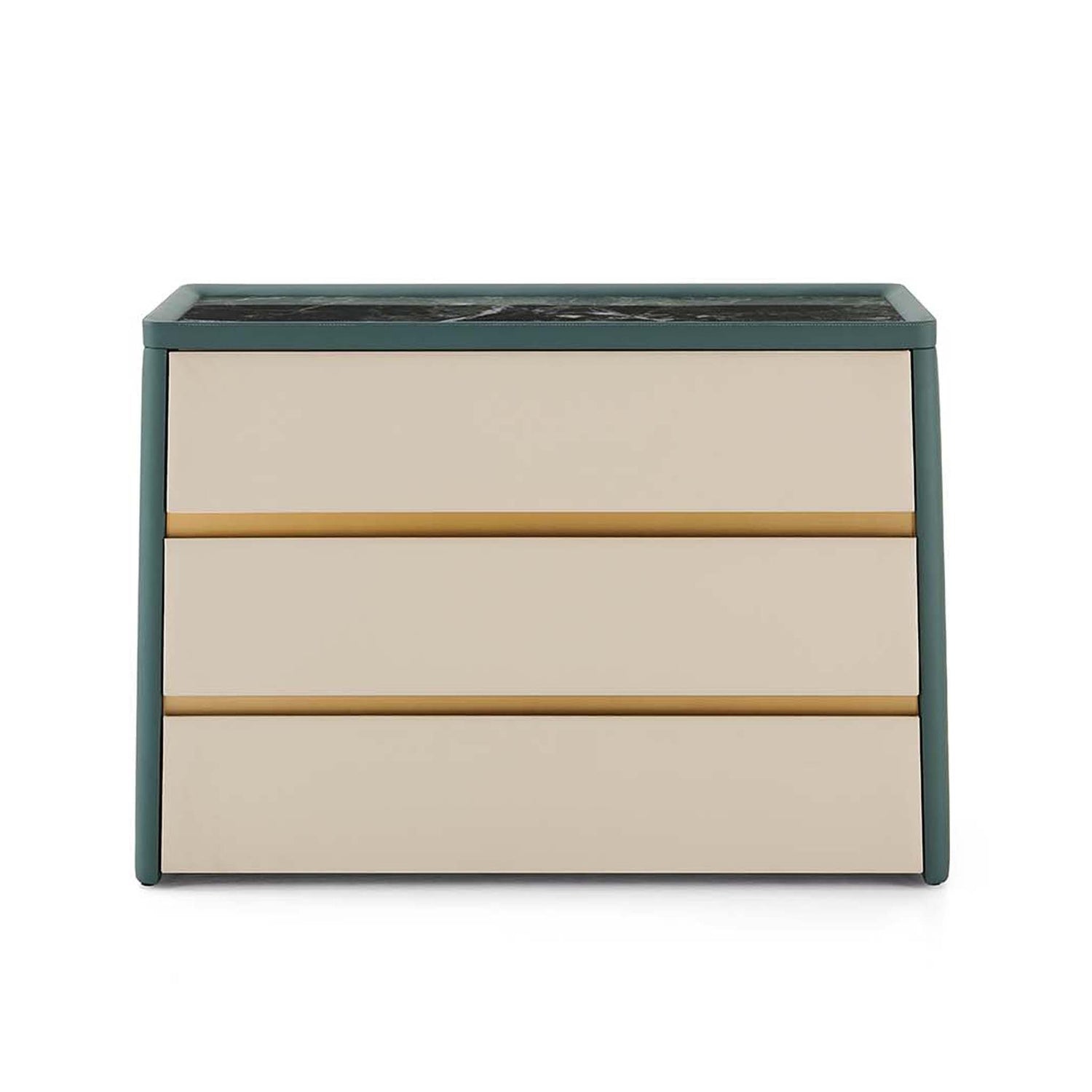 وحدة أدراج كارينا باللون الأخصر