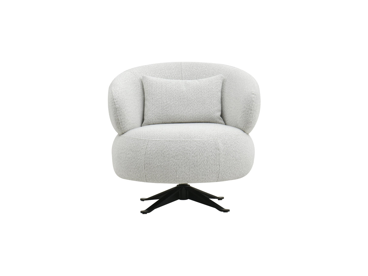 كنب ديلان فردي باللون الأبيض