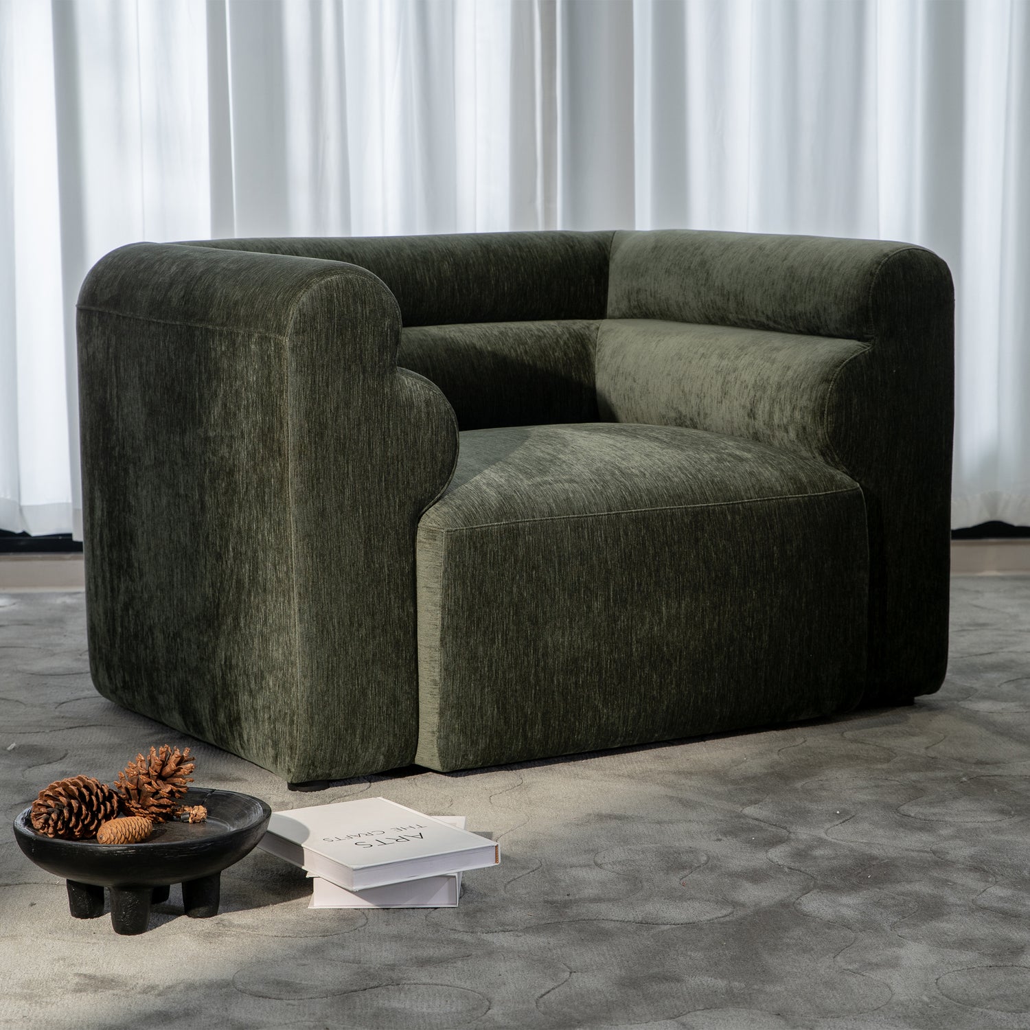 كنب كاليا فردي متعدد الألوان