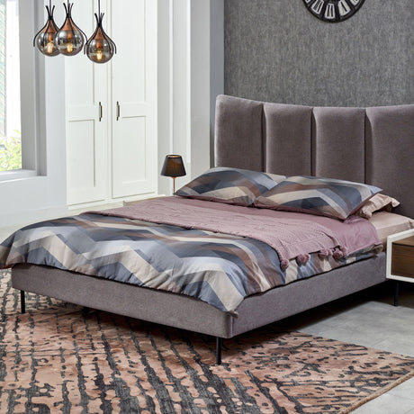 سرير ديرون باللون الرمادي - High Point