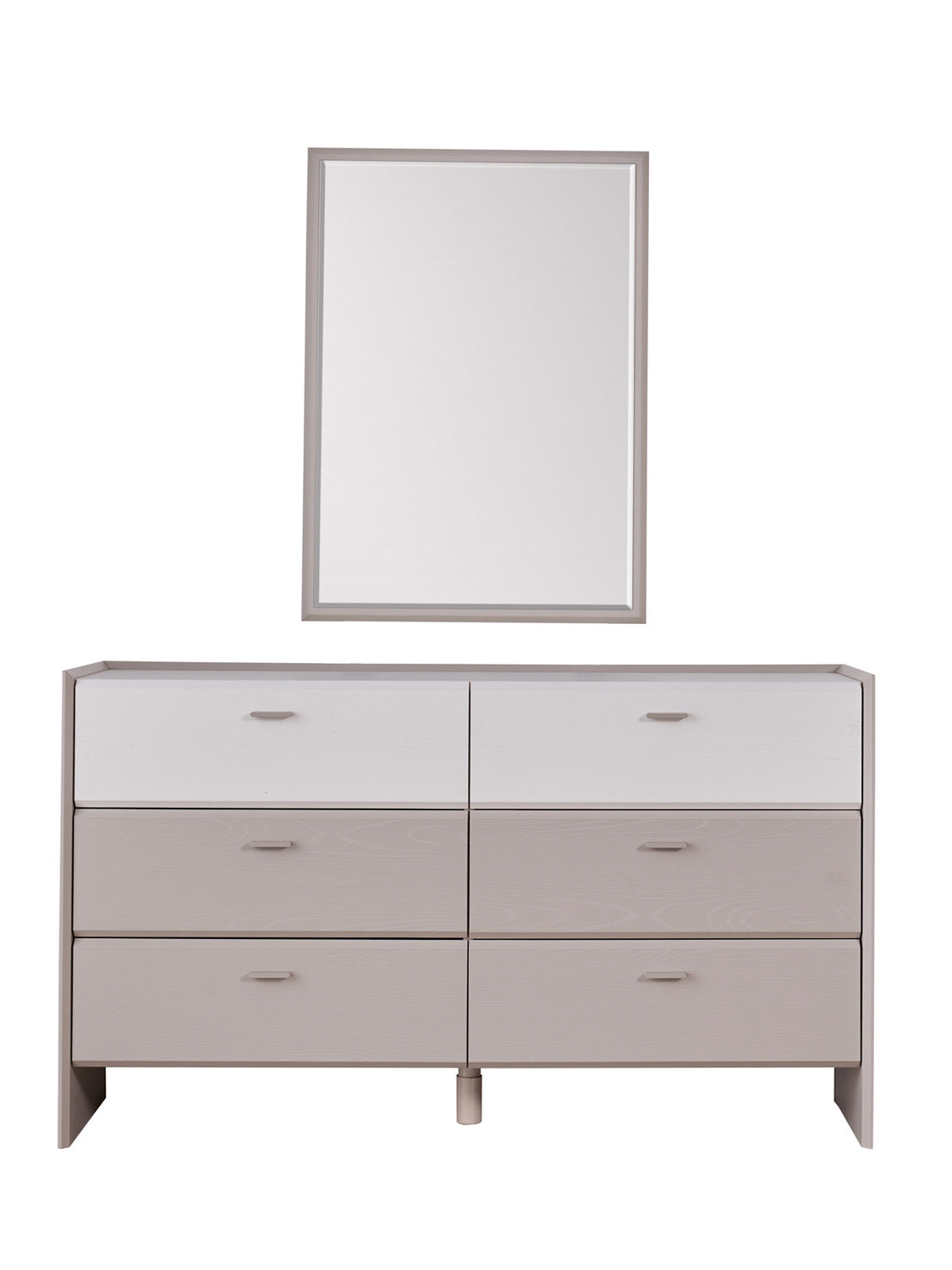 تسريحة أديل مع مراية باللون الرمادي الكريمي - High Point