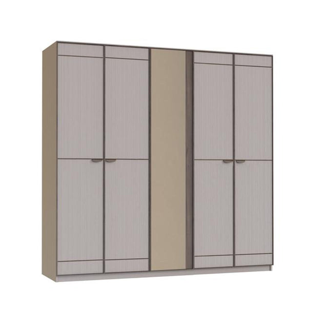 دولاب سوفت باللون البني والرمادي - High Point