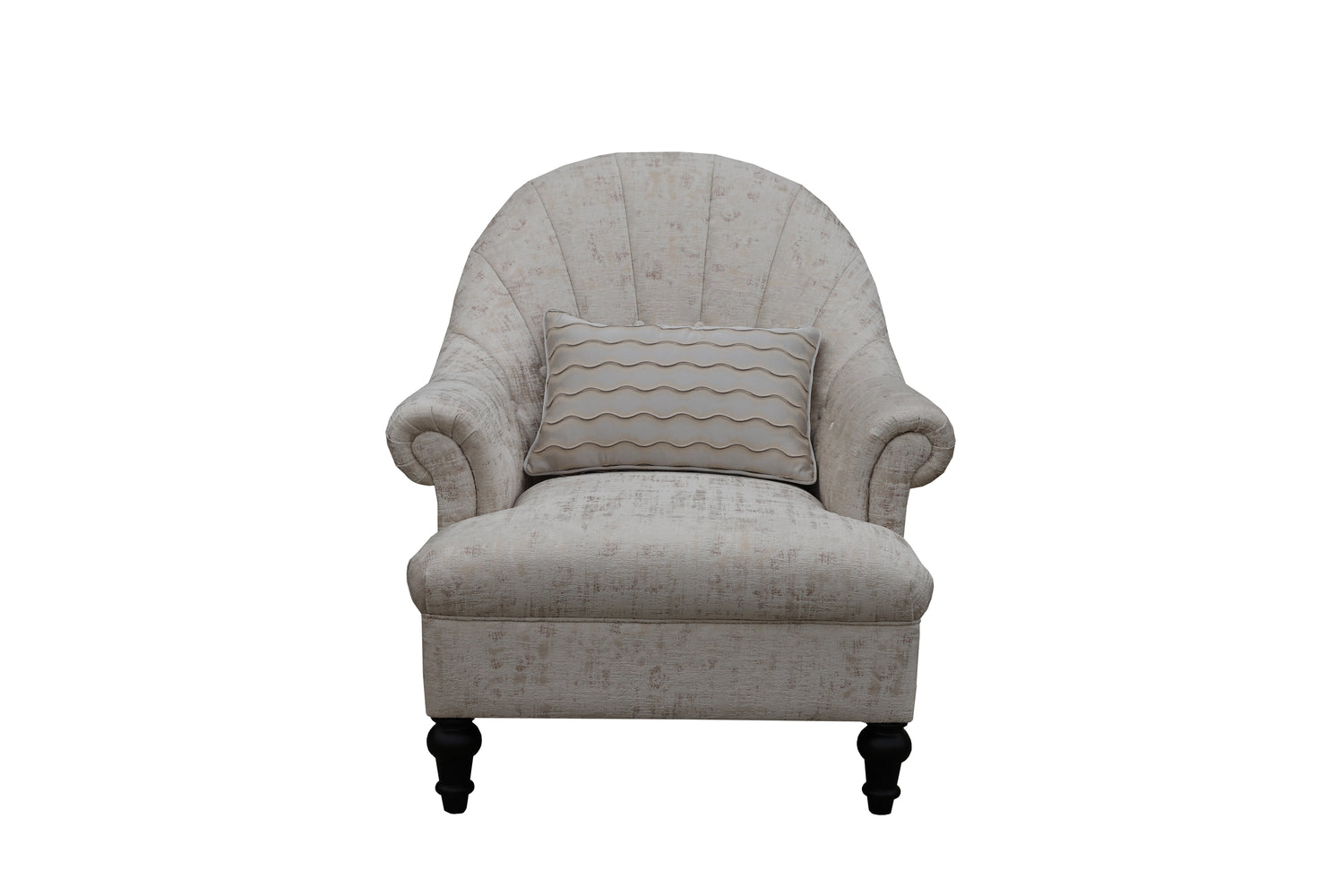 كنب فردي لامورين باللون البيج