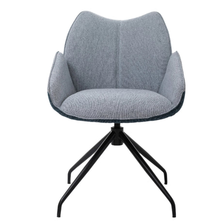 كرسي طعام زورا باللون الرمادي | من هاي بوينت