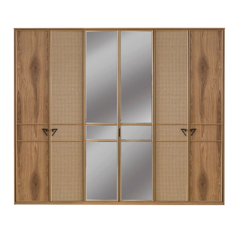 دولاب إيليك باللون البني - High Point