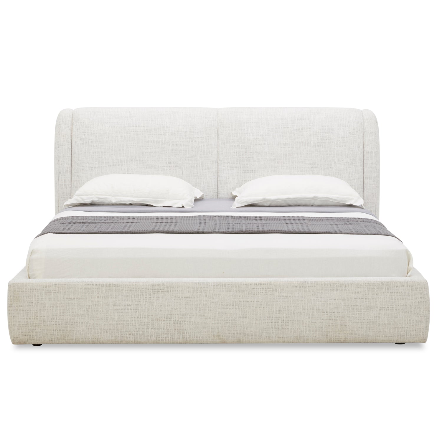 سرير كونا باللون الأبيض