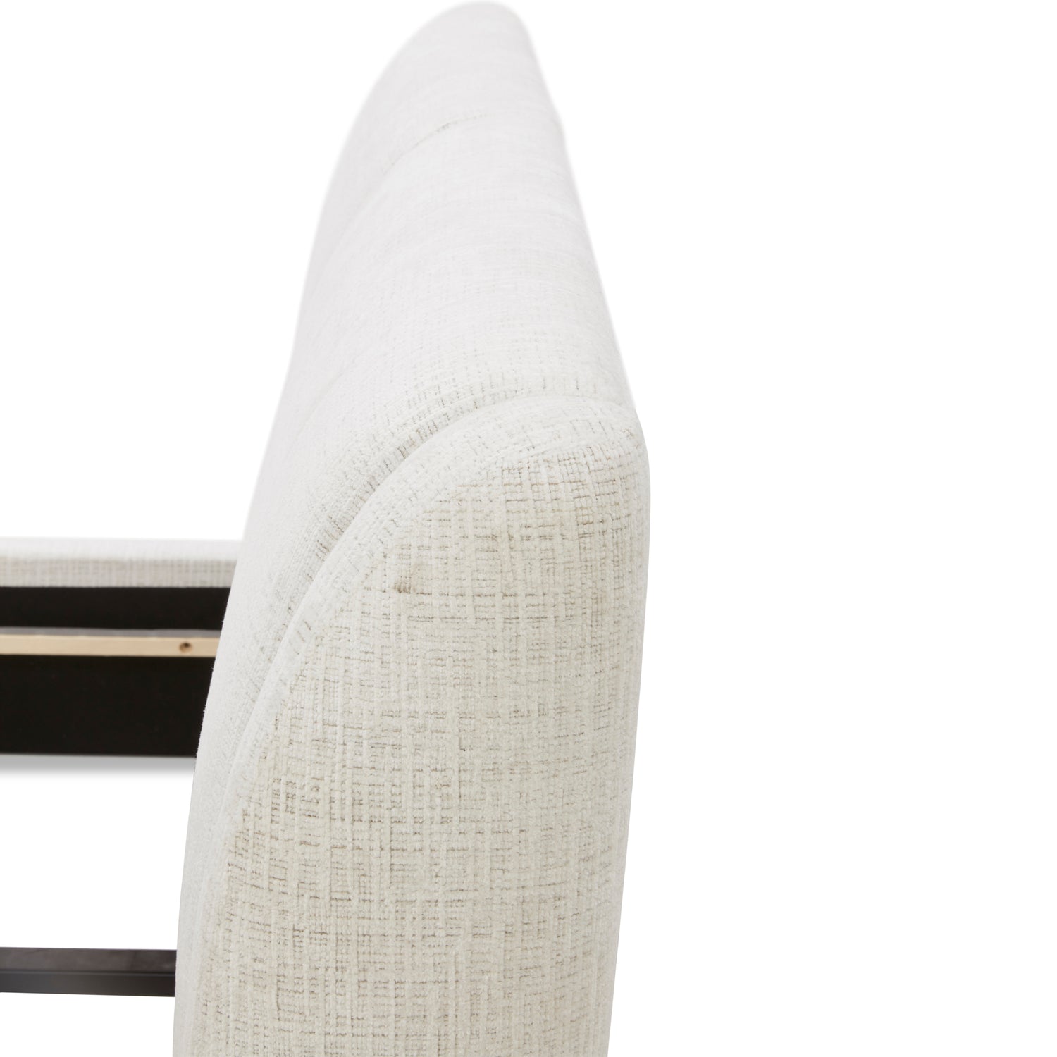 سرير كونا باللون الأبيض