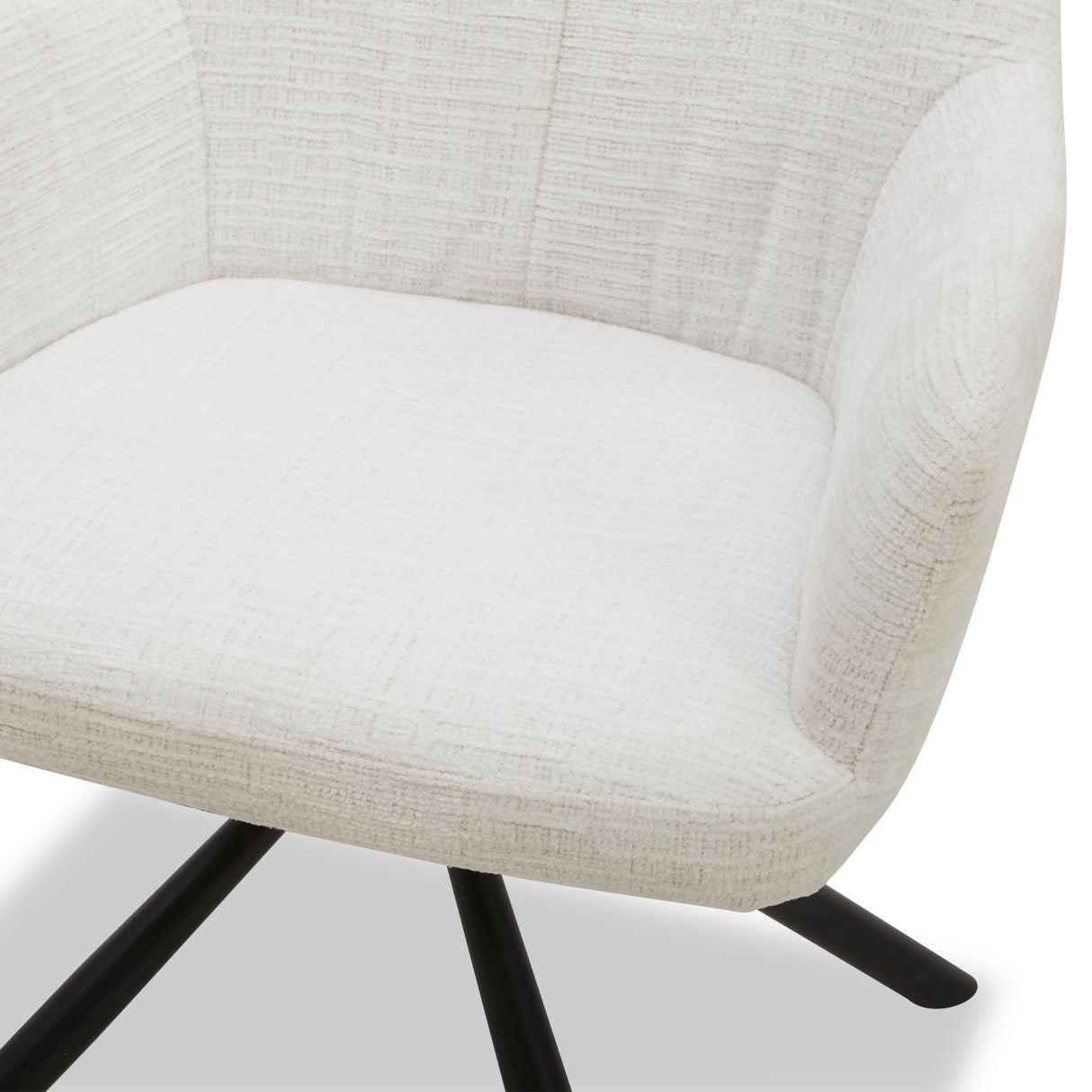 كرسي فردي تالا باللون الكريمي