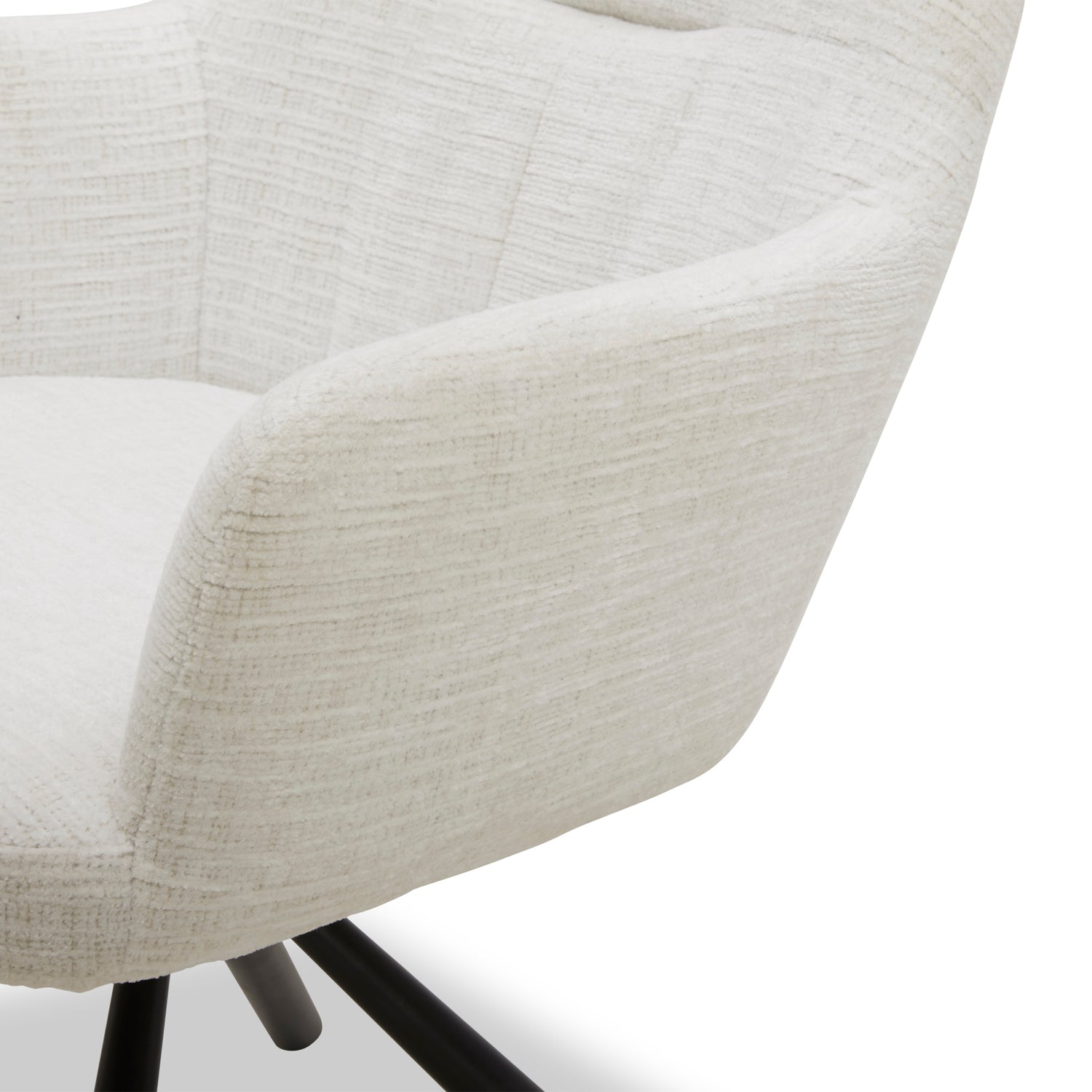 كرسي فردي تالا باللون الكريمي