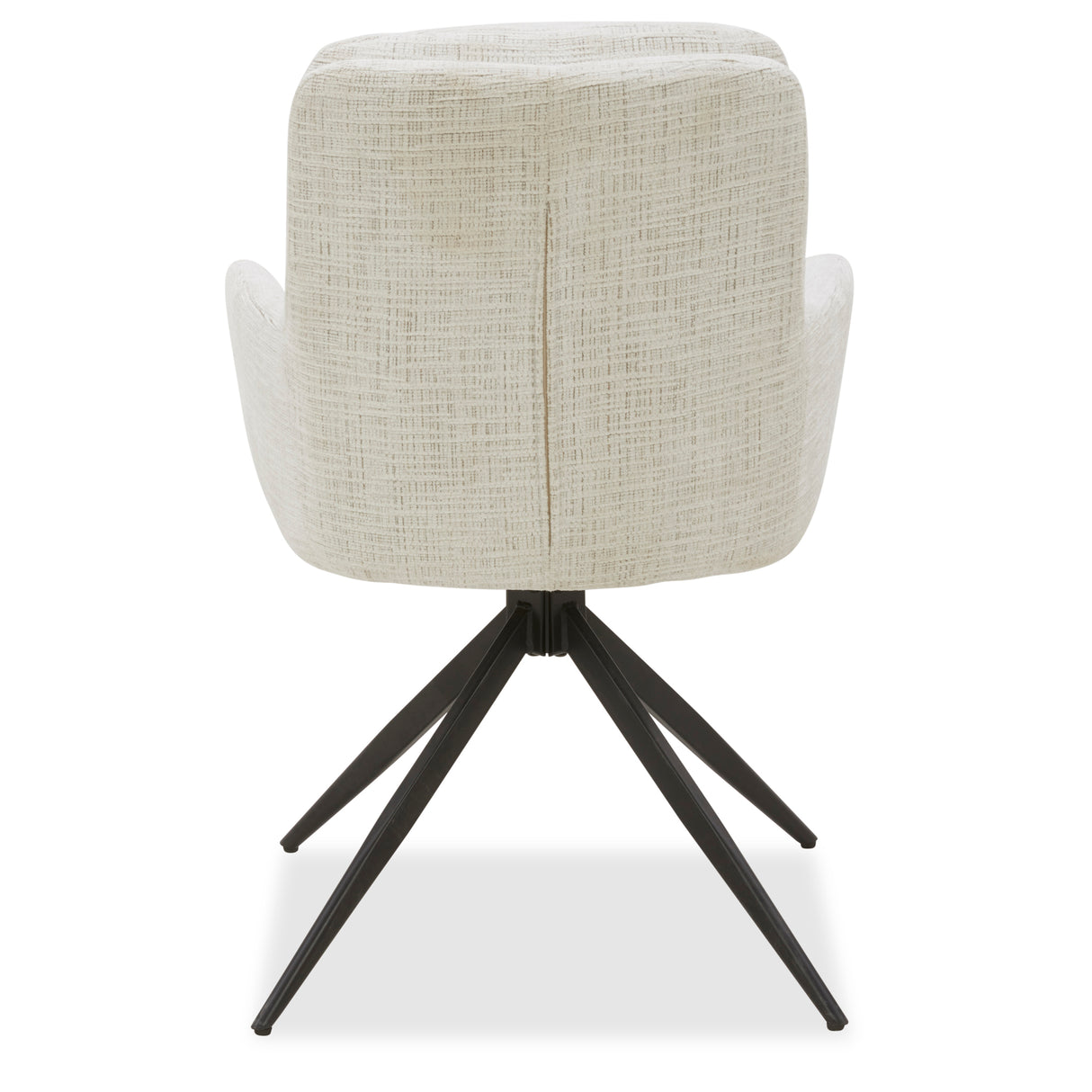 كرسي فردي سديم باللون الكريمي