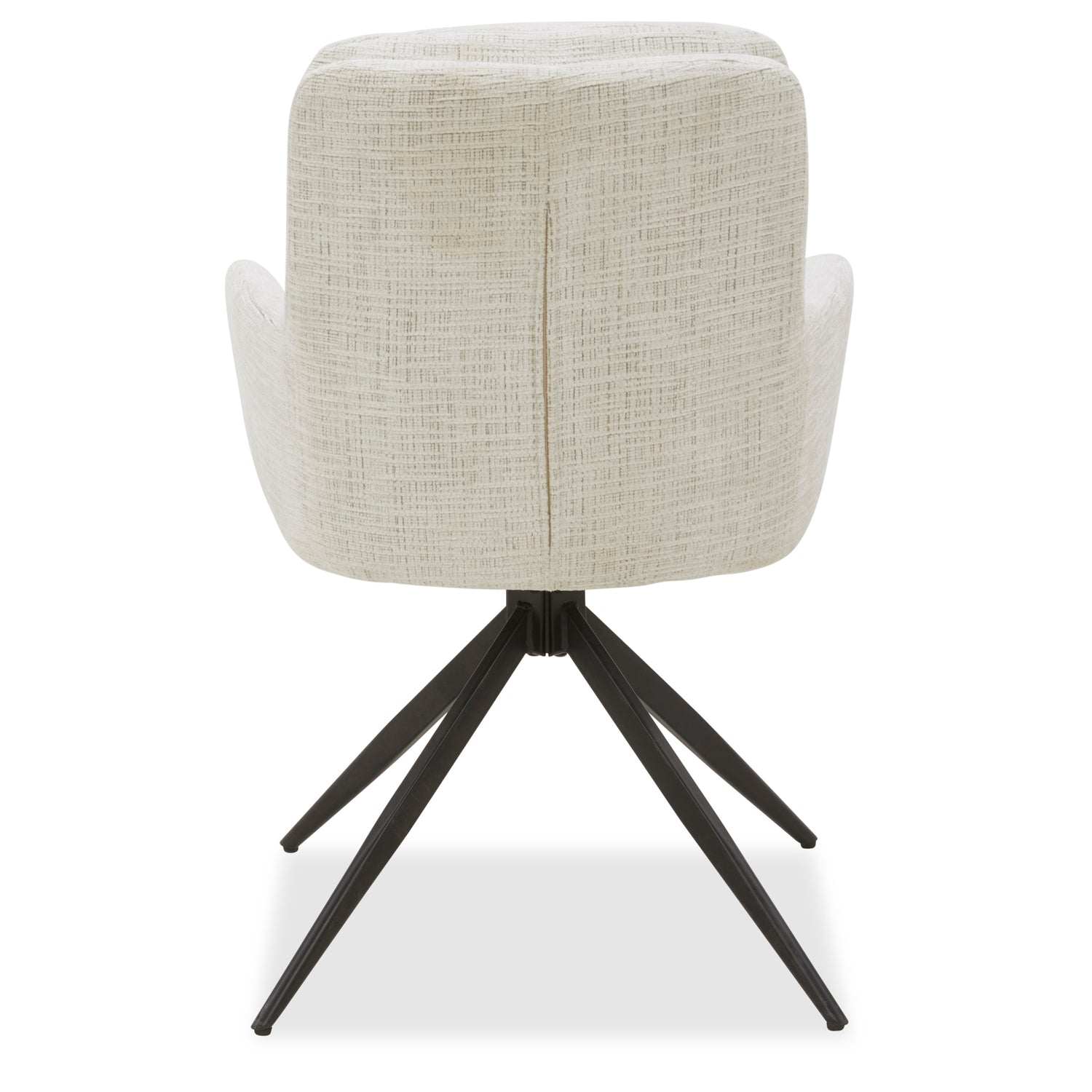 كرسي فردي سديم باللون الكريمي