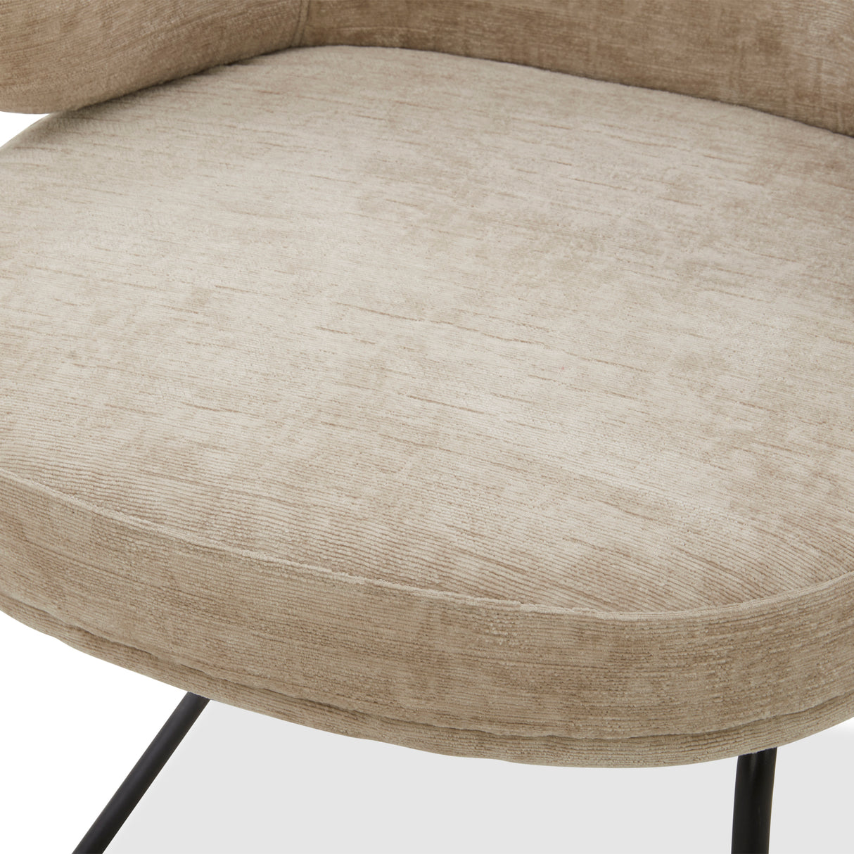 كرسي فردي كايلا باللون البيج