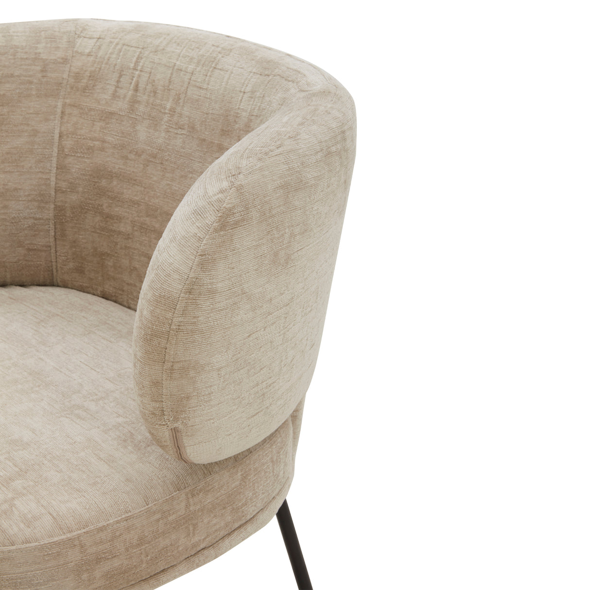 كرسي فردي كايلا باللون البيج