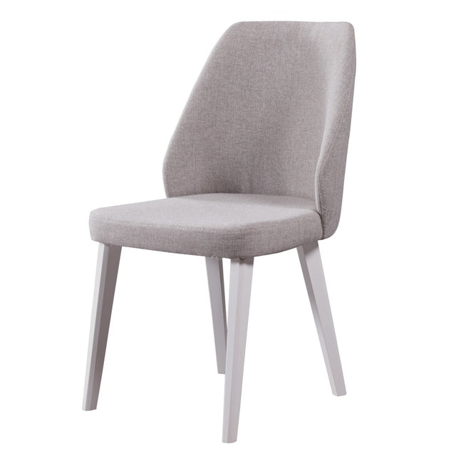 كرسي طعام لودريك باللون الرمادي - High Point