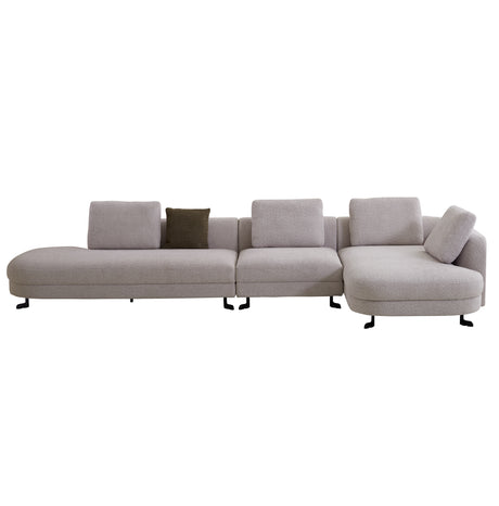 كنب لينوف باللون الرمادي - High Point