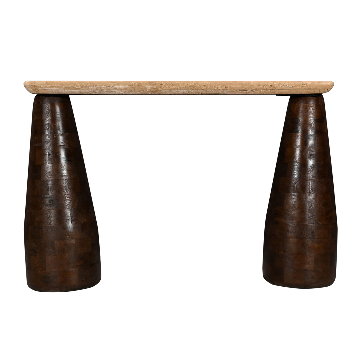 طاولة وسطية فانيا باللون البني