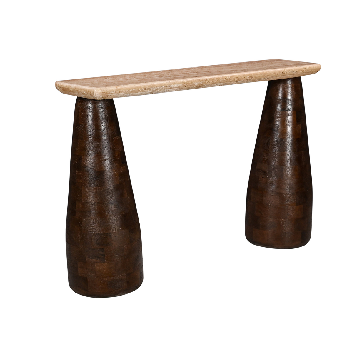 طاولة وسطية فانيا باللون البني