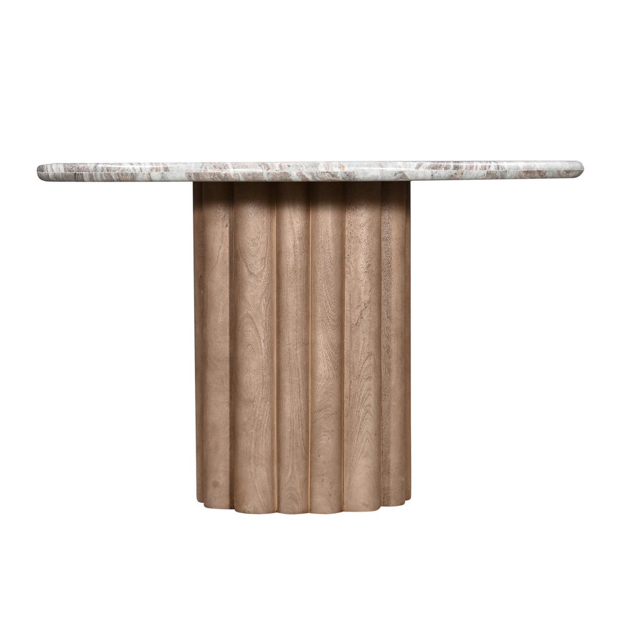 طاولة وسطية دالين باللون البني