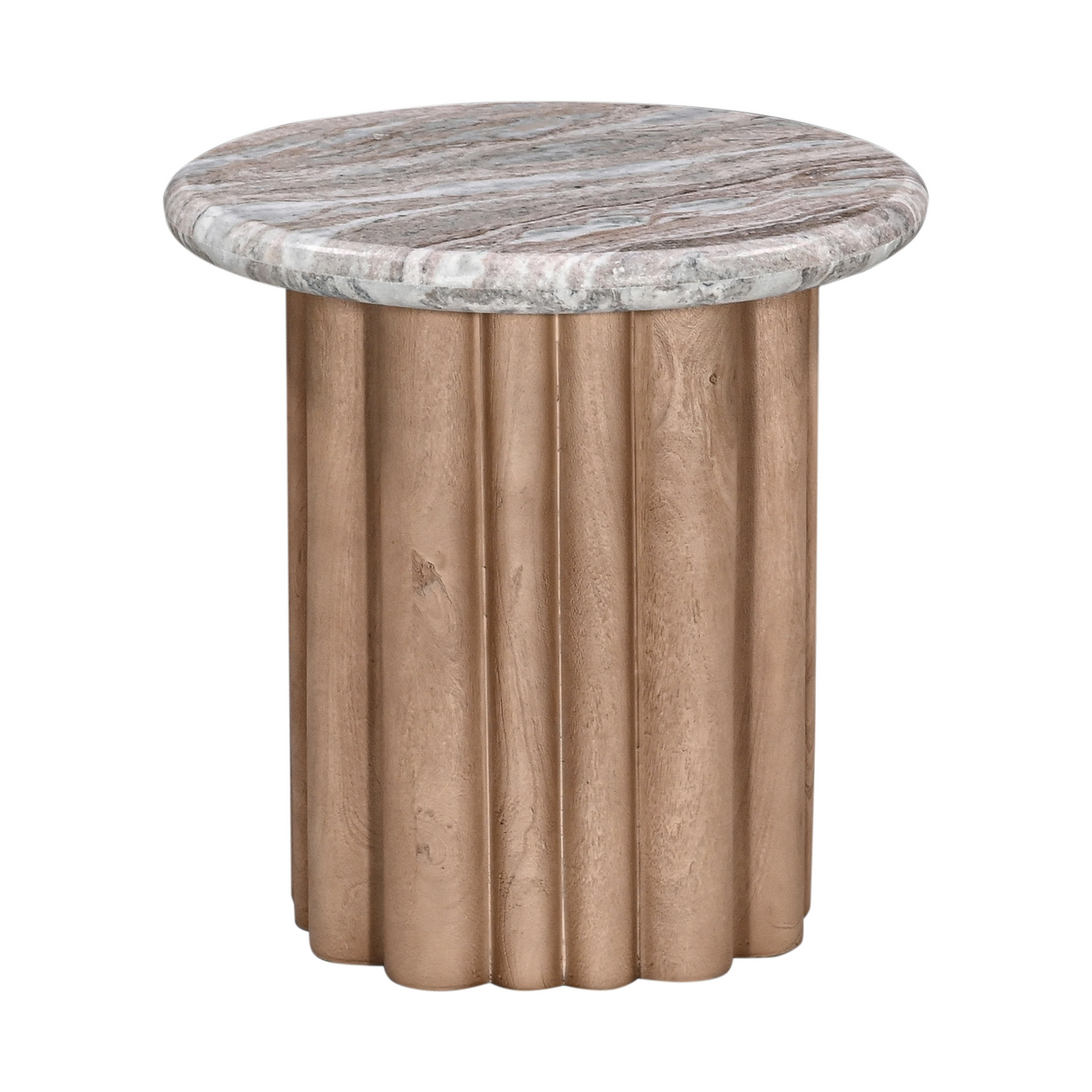 طاولة وسطية أمالا باللون البني