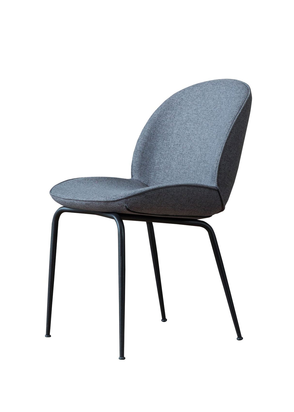 كرسي طعام رينيا باللون الرمادي