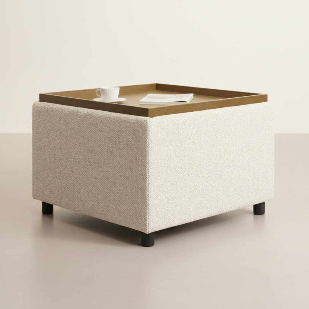 طاولة قهوة برينا باللون البنى