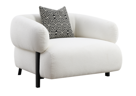 كنب سيلورا فردي باللون الأبيض | من هاي بوينت