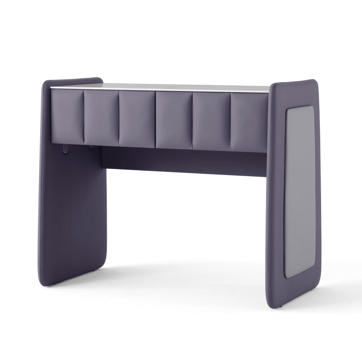 تسريحة روزا باللون الموف