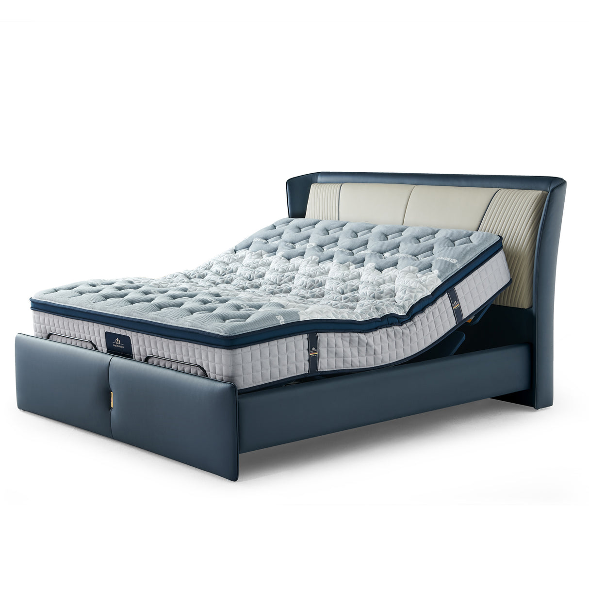 سرير رولا باللون الأزرق