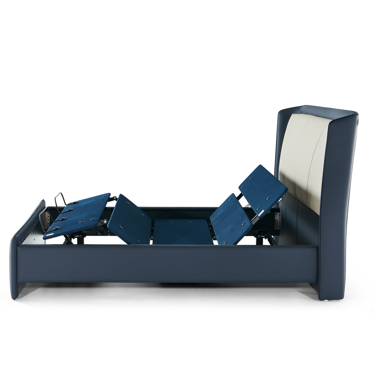 سرير رولا باللون الأزرق