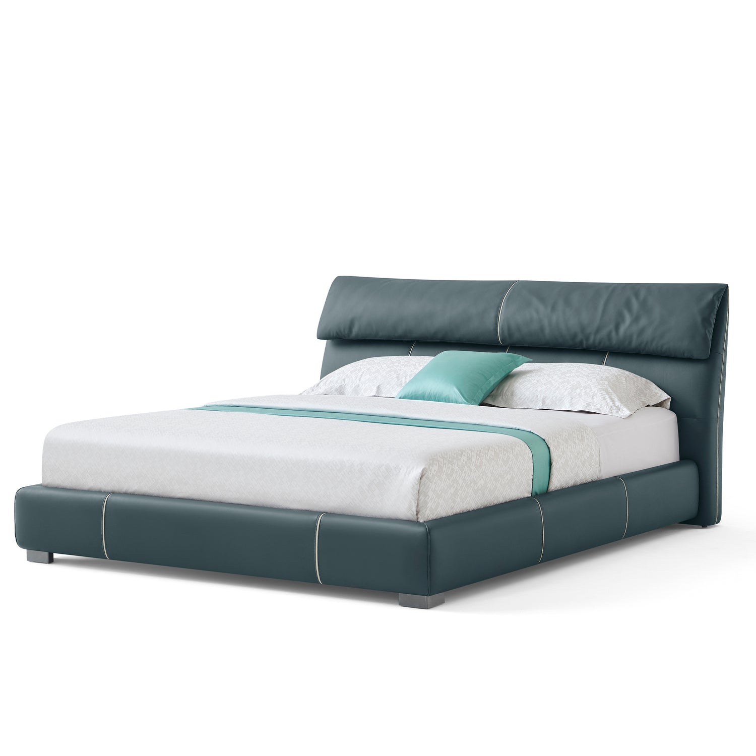 سرير ريانا باللون الأخضر