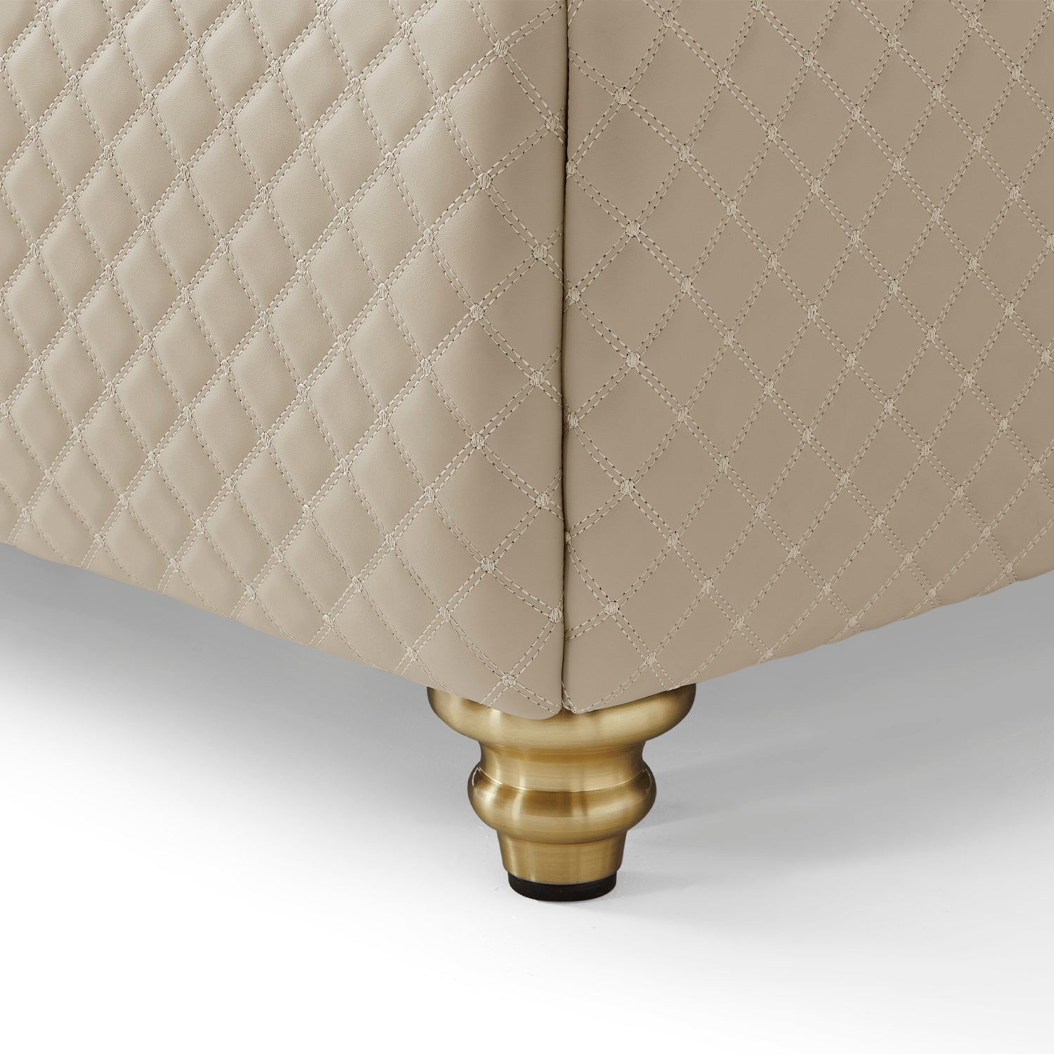 سرير نولا باللون البني