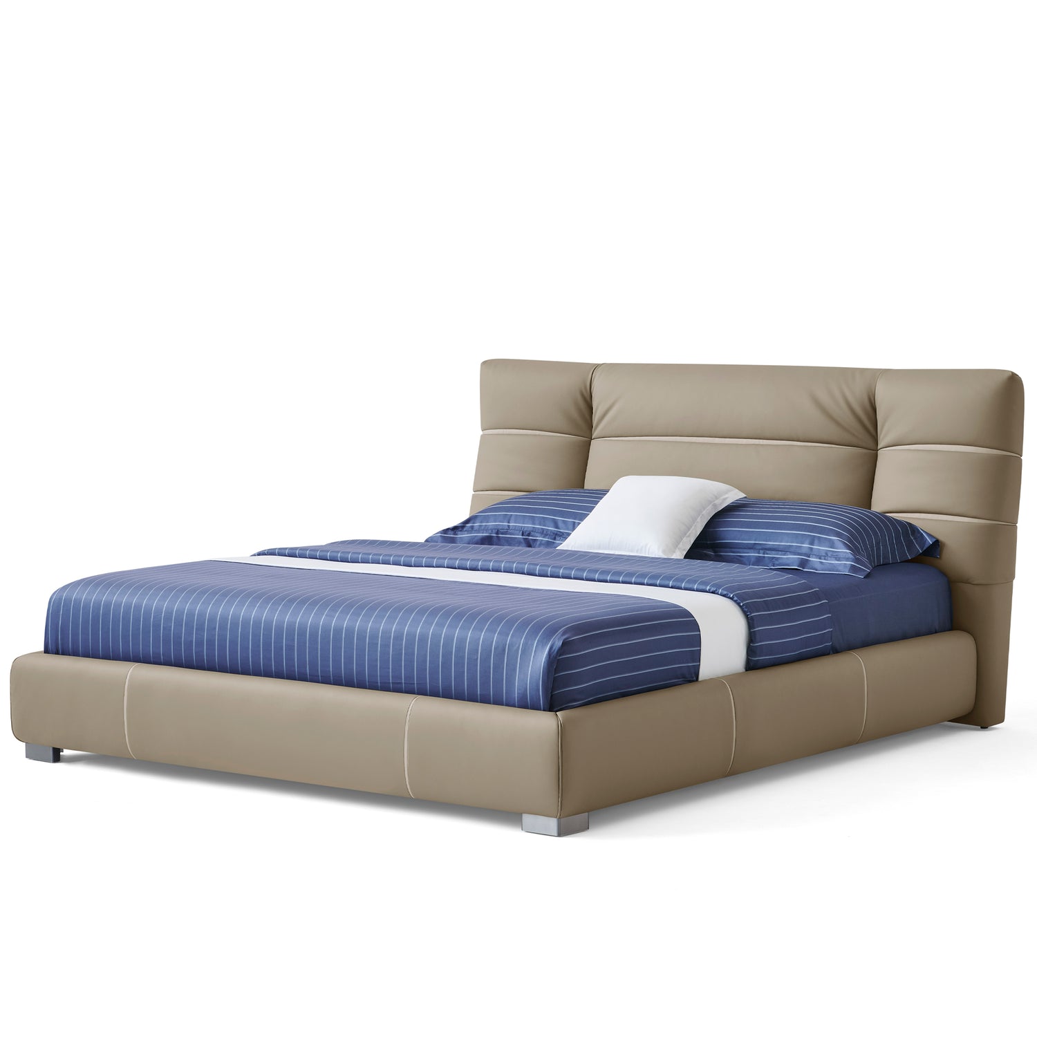 سرير نايلا باللون البني