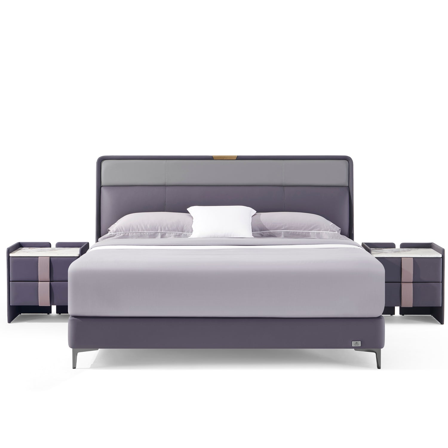 سرير روزا باللون الموف