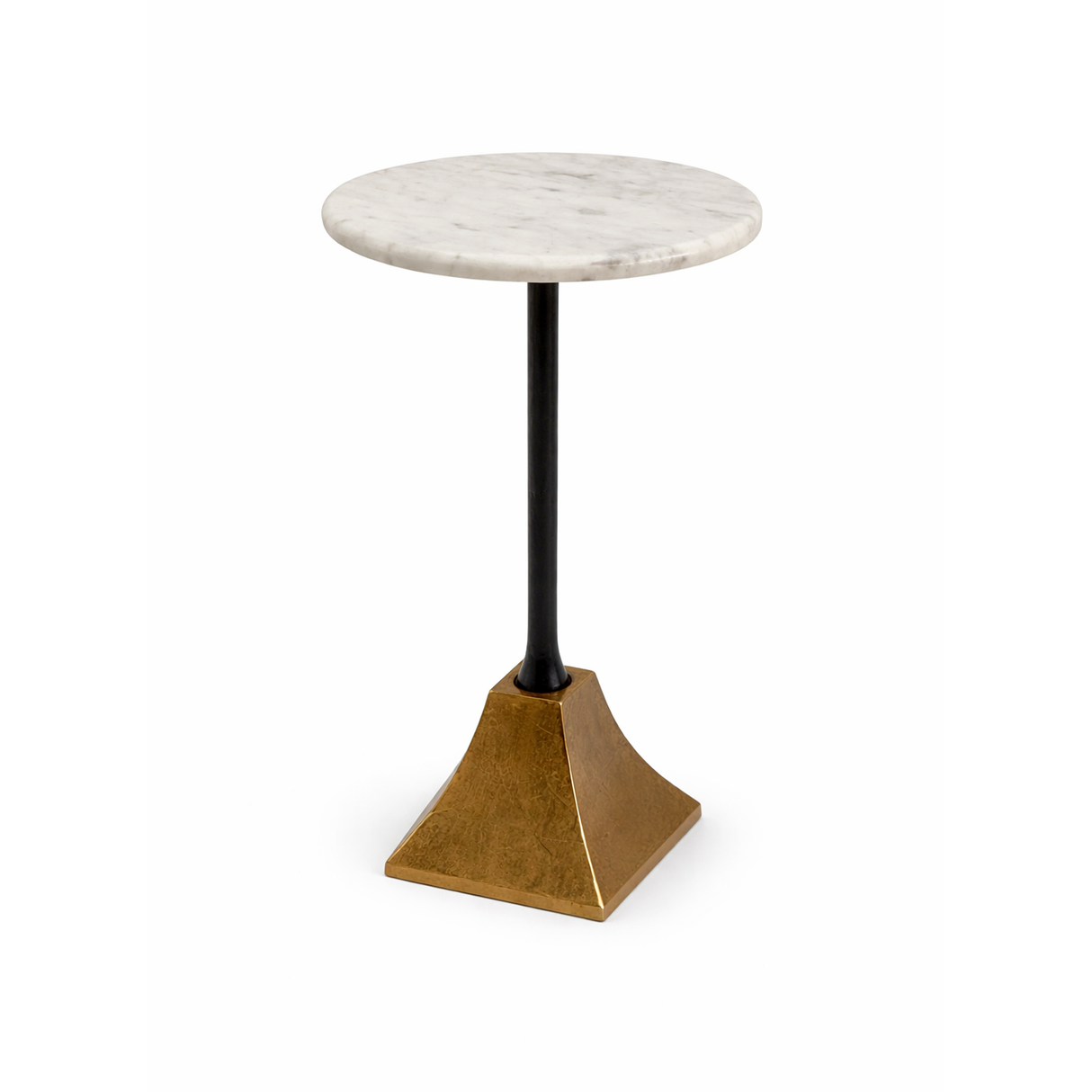 طاولة جانبية أوريكا باللون الأبيض