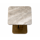 طاولة جانبية كليوفا باللون البيج