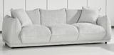 Casta sofa set in gray