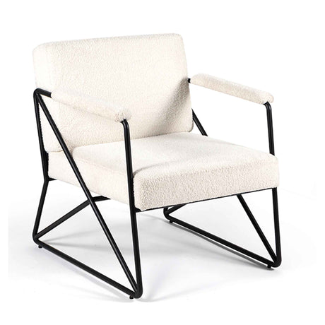 كرسي داليرا باللون الأبيض