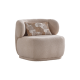 كنب فردي بيلين باللون الكريمي