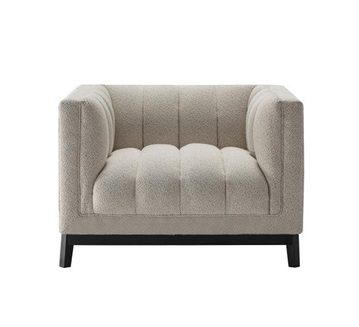 Laura single sofa in beige 