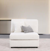 Orion single sofa in white