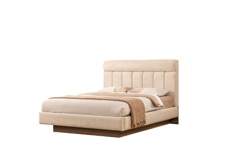 غرفة نوم أولسو باللون البني