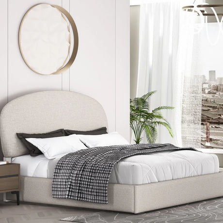 غرفة نوم سيرال باللون البني